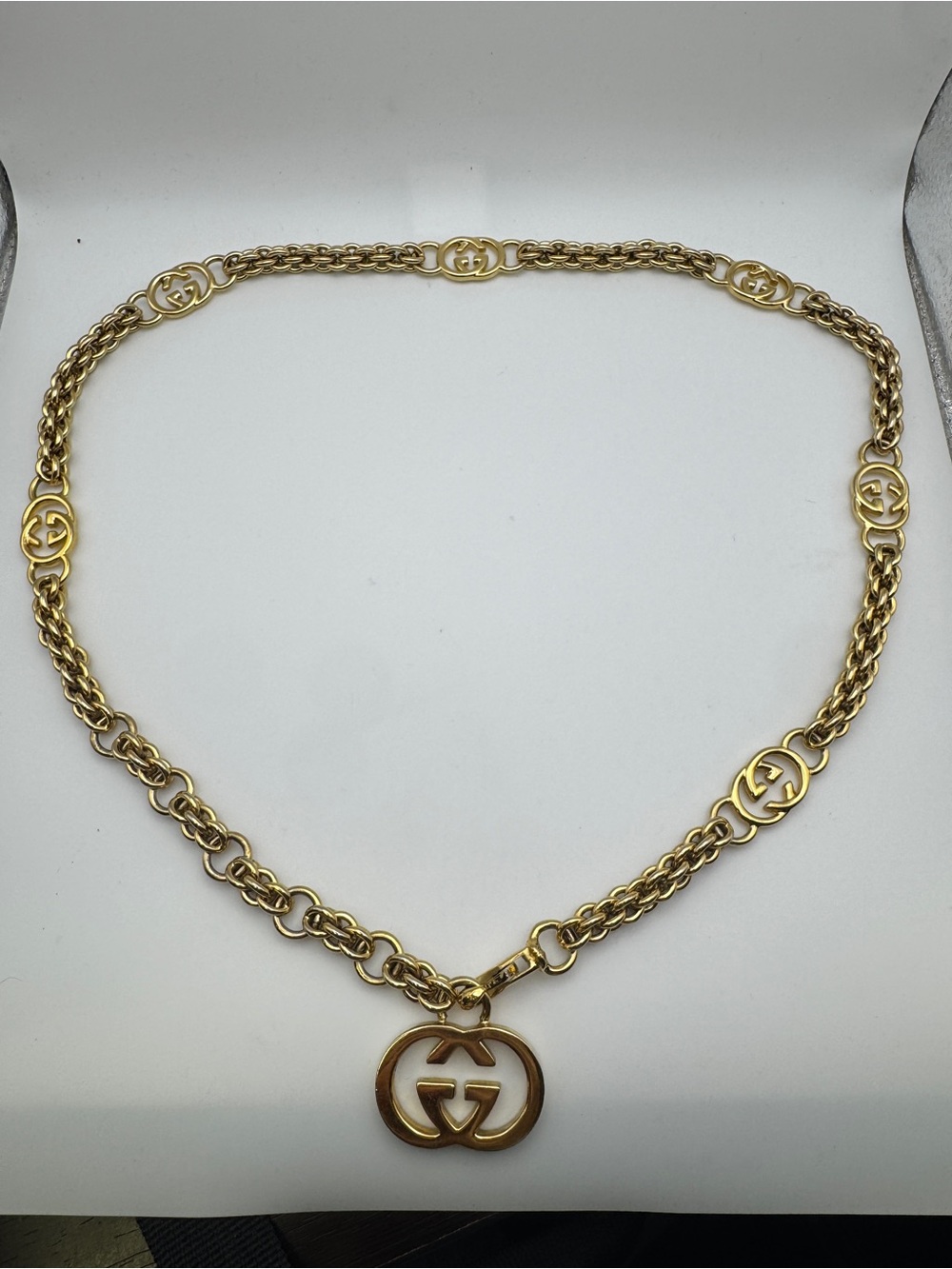 Vintage Gucci chain belt or long necklace!